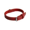 Martin Sellier - Collier Avec Bords Ronds Rouge Pour Chien - 30/60cm