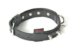 Martin Sellier - Collier Clouté Noir Pour Chien - 55/75cm