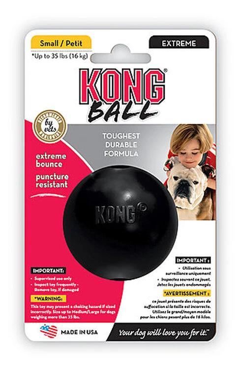 KONG - Jouet Extreme Ball Pour Chien - S 3 KONG - Jouet Extreme Ball Pour Chien - S