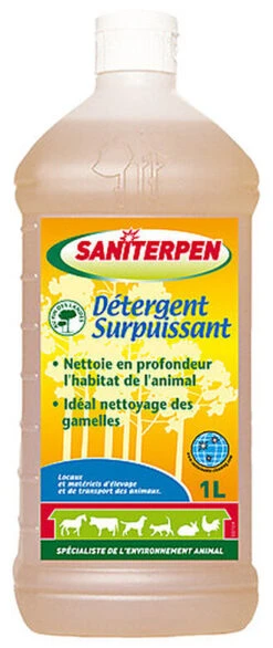 Saniterpen - Détergent Surpuissant Pour L'Environnement Animal - 1L