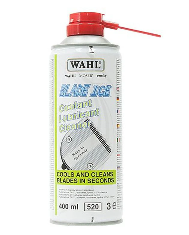 Moser - Spray Nettoyant 4-en-1 Blade Ice Pour Tondeuse - 400ml 3 Moser - Spray Nettoyant 4-en-1 Blade Ice Pour Tondeuse - 400ml