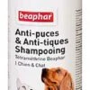 Beaphar - Shampoing Antiparasitaire Pour Chiens Et Chats - 500ml -Magasin De Fournitures Pour Chiens De Compagnie 17052