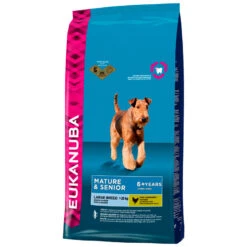Eukanuba - Croquettes Mature 6+ Au Poulet Pour Chien Sénior De Grande Taille - 15Kg 6 Eukanuba - Croquettes Mature 6+ Au Poulet Pour Chien Sénior De Grande Taille - 15Kg -Magasin De Fournitures Pour Chiens De Compagnie 1710
