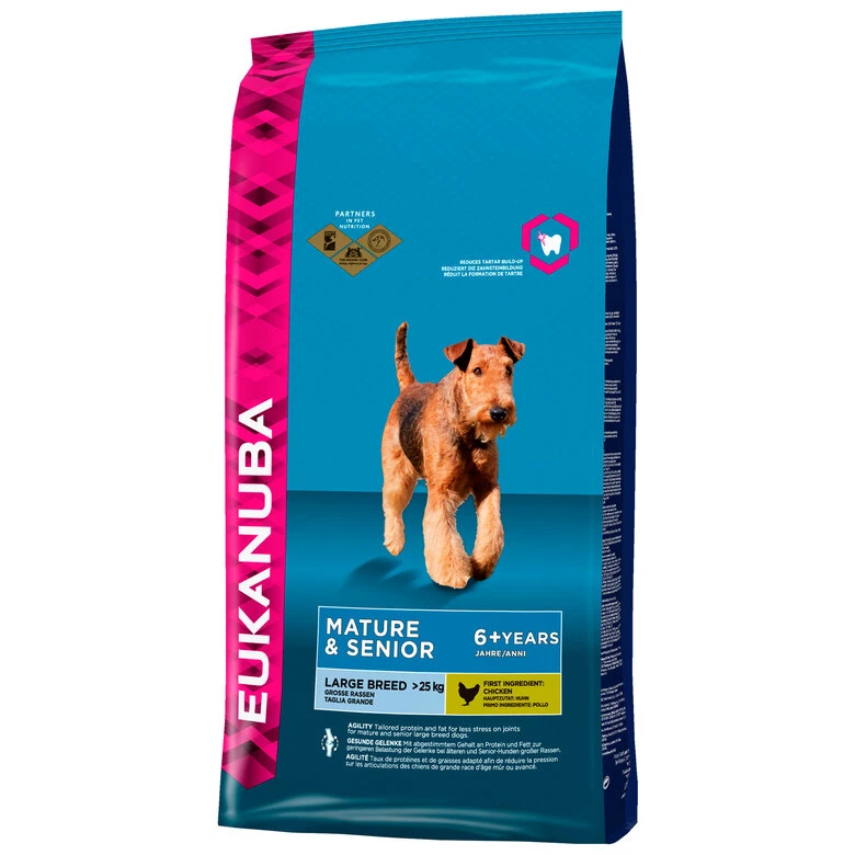 Eukanuba - Croquettes Mature 6+ Au Poulet Pour Chien Sénior De Grande Taille - 15Kg 4 Eukanuba - Croquettes Mature 6+ Au Poulet Pour Chien Sénior De Grande Taille - 15Kg – Image 2