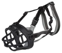 Trixie - Muselière Muzzle Flex En Noir Pour Chiens - S