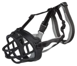 Trixie - Muselière Muzzle Flex En Noir Pour Chiens - L