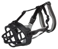 Trixie - Muselière Muzzle Flex En Noir Pour Chiens - XL