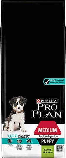 Pro Plan - Croquettes OPTIDIGEST Medium Sensitive Digestion Agneau Pour Chiot - 12Kg 3 Pro Plan - Croquettes OPTIDIGEST Medium Sensitive Digestion Agneau Pour Chiot - 12Kg