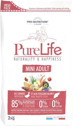 Flatazor - Croquettes PURE LIFE Mini Adult Pour Chien - 2Kg