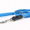 Yogipet - Laisse En Cuir 120cm Pour Chien - Bleu -Magasin De Fournitures Pour Chiens De Compagnie 29110