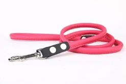 Yogipet - Laisse En Cuir 120cm Pour Chien - Rose