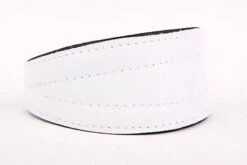 Yogipet - Collier En Cuir Lévrier Pour Chien - Blanc