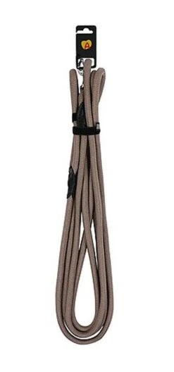 Animalis - Longe En Corde Forte De 2m Pour Chien - Taupe