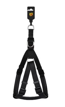 Animalis - Harnais Basic Confort T2 20mm Et 57/75cm Pour Chien - Noir