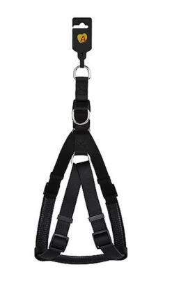 Animalis - Harnais Basic Confort T3 25mm Et 75/96cm Pour Chien - Noir