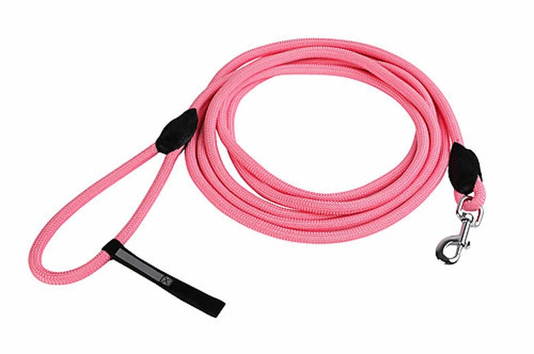 Animalis - Longe En Corde Forte De 5m Pour Chien - Rose 4 Animalis - Longe En Corde Forte De 5m Pour Chien - Rose – Image 2
