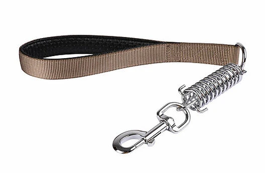 Animalis - Laisse Amortisseur Confort De 25mm Et 50cm Pour Chien - Taupe 4 Animalis - Laisse Amortisseur Confort De 25mm Et 50cm Pour Chien - Taupe – Image 2