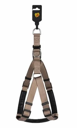 Animalis - Harnais Basic Confort T2 20mm Et 57/75cm Pour Chien - Taupe