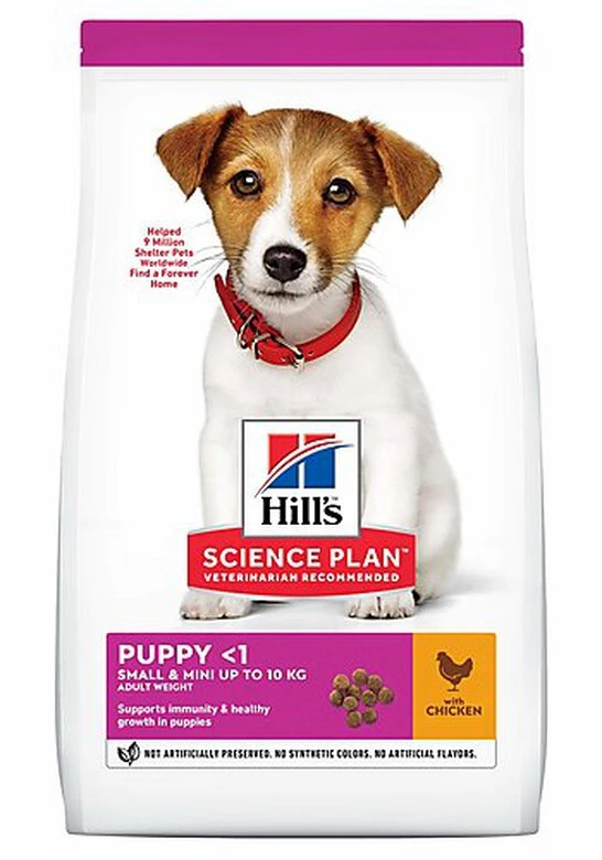 Hill's Science Plan Hill's - Canine Puppy Small & Mini Poulet Pour Chiot - 3Kg 3 Hill's Science Plan Hill's - Canine Puppy Small & Mini Poulet Pour Chiot - 3Kg