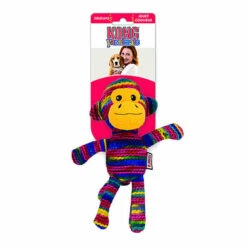KONG - Peluche Yarnimals Monkey Singe Pour Chien - M/L -Magasin De Fournitures Pour Chiens De Compagnie 40853