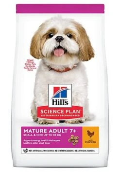 Hill's Science Plan - Croquettes Au Poulet Et Dinde Pour Chien Sénior De Petite Race -Magasin De Fournitures Pour Chiens De Compagnie 41169