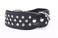 Yogipet - Collier Crystal Déco Pour Chien - Noir -Magasin De Fournitures Pour Chiens De Compagnie 41853
