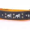 Yogipet - Collier Bulldog Cuir Crystal Pour Chien - Orange 2 Yogipet - Collier Bulldog Cuir Crystal Pour Chien - Orange -Magasin De Fournitures Pour Chiens De Compagnie 41910