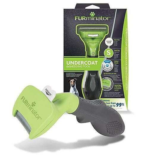 Furminator - Brosse Undercoat Petite Taille à Poils Courts Pour Chien - S 3 Furminator - Brosse Undercoat Petite Taille à Poils Courts Pour Chien - S