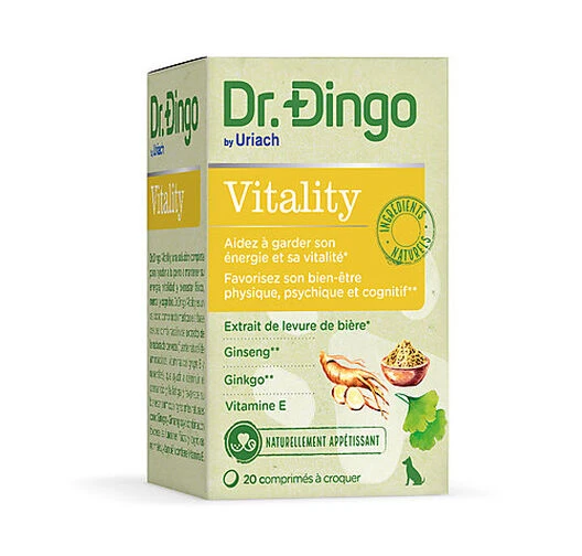 Dr. Dingo - Aliment Complémentaire Vitality Pour Chien - 15,4g 3 Dr. Dingo - Aliment Complémentaire Vitality Pour Chien - 15,4g