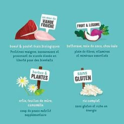 Edgard & Cooper - Croquettes BIO Au Bœuf Et Poulet Pour Chien - 7Kg -Magasin De Fournitures Pour Chiens De Compagnie 46716