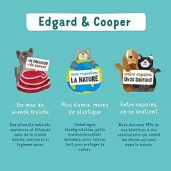 Edgard & Cooper - Croquettes BIO Au Bœuf Et Poulet Pour Chien - 2,5Kg -Magasin De Fournitures Pour Chiens De Compagnie 46718 1