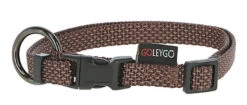 Goleygo - Ensemble Laisse Collier Et Goupille Marron Pour Chien - S -Magasin De Fournitures Pour Chiens De Compagnie 47768