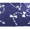 Martin Sellier - Tapis Plat Petbed Pointillé Bleu Et Blanc Pour Chien - 50x75cm -Magasin De Fournitures Pour Chiens De Compagnie 47913