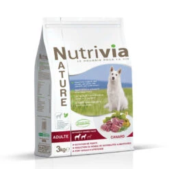 Nutrivia Nature - Croquettes Canard Pour Chien De Moyenne Et Grande Taille -Magasin De Fournitures Pour Chiens De Compagnie 50436