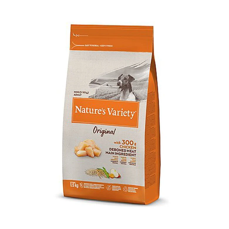 Nature's Variety - Croquettes Original Mini Adulte Au Poulet Pour Chien - 1,5Kg 3 Nature's Variety - Croquettes Original Mini Adulte Au Poulet Pour Chien - 1,5Kg