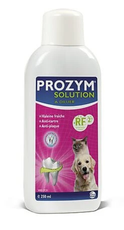 PROZYM - Solution Buvable RF2 Hygiène Bucco-dentaire Pour Chien Et Chat - 250ml