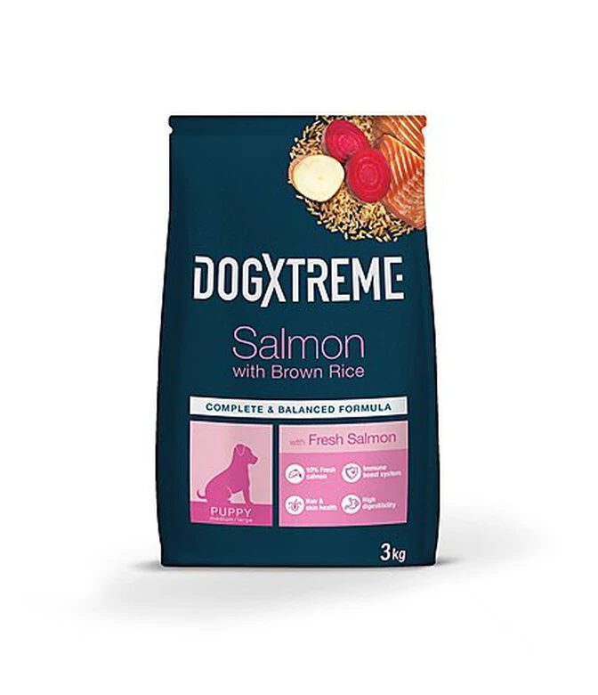 DogXtreme - Croquettes Au Saumon Frais Pour Chiot De Toute Race - 3Kg 3 DogXtreme - Croquettes Au Saumon Frais Pour Chiot De Toute Race - 3Kg