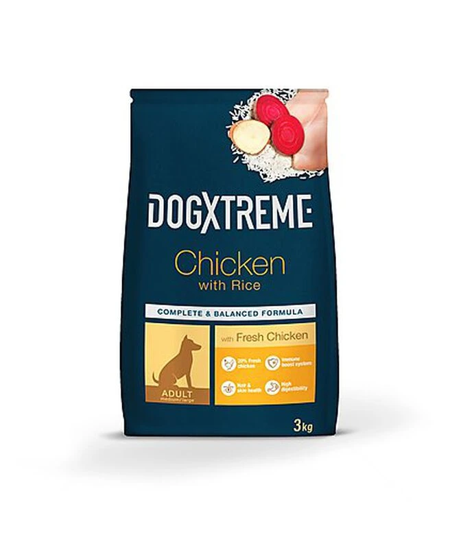 DogXtreme - Croquettes Au Poulet Frais Pour Chien De Toute Race - 3Kg 3 DogXtreme - Croquettes Au Poulet Frais Pour Chien De Toute Race - 3Kg