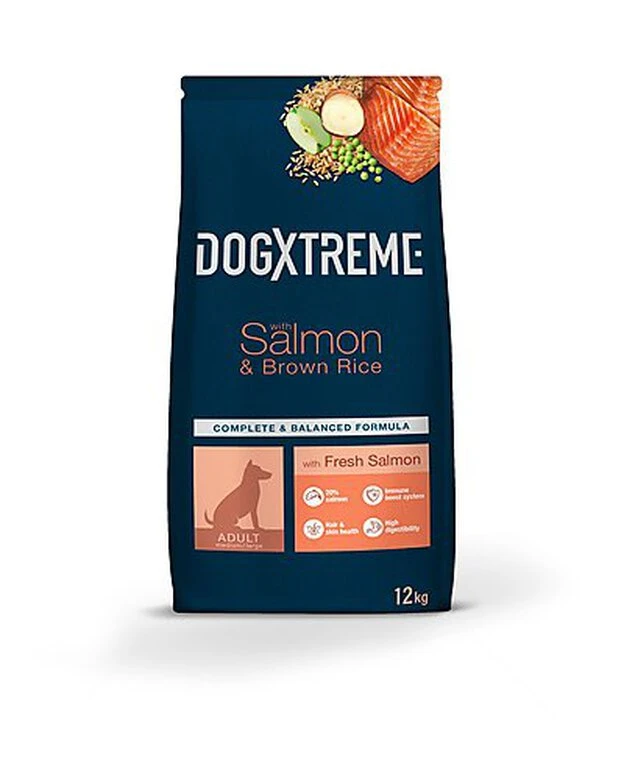 DogXtreme - Croquettes Au Saumon Frais Pour Chien De Toute Race - 12Kg 3 DogXtreme - Croquettes Au Saumon Frais Pour Chien De Toute Race - 12Kg