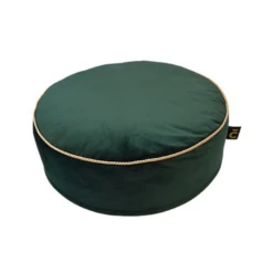 Comme Un Roi - Pouf Palace Vert Pour Chien - 70cm