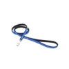 Comme Un Roi - Laisse Cuir So Trendy Bleu / Noir Pour Chien Et Chat - 120cm -Magasin De Fournitures Pour Chiens De Compagnie 64895