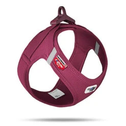 Curli - Harnais Veste Boucle Curli Clasp Ruby Pour Chien - XXXS