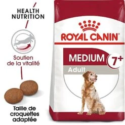 Royal Canin - Croquettes Medium Adulte 7+ Pour Chien -Magasin De Fournitures Pour Chiens De Compagnie 66798