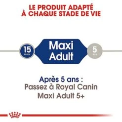 Royal Canin - Croquettes Maxi Adult Pour Chien -Magasin De Fournitures Pour Chiens De Compagnie 66828