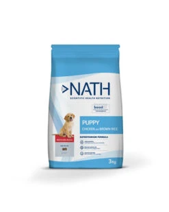 Nath - Croquettes Medium/Maxi Puppy Au Poulet Pour Chiot - 3Kg
