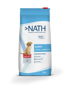Nouvelles Arrivées 1 Nath - Croquettes Medium/Maxi Puppy Au Poulet Pour Chiot - 12Kg