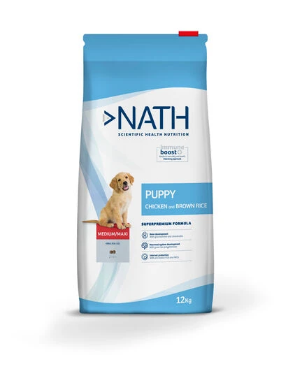Nath - Croquettes Medium/Maxi Puppy Au Poulet Pour Chiot - 12Kg 3 Nath - Croquettes Medium/Maxi Puppy Au Poulet Pour Chiot - 12Kg