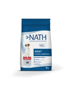Nouvelles Arrivées 12 Nath - Croquettes Medium Adult Au Poulet Pour Chien - 3Kg