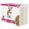 Hill's Science Plan - Sachets Repas Adult Small & Mini Au Poulet Et Bœuf Pour Chien - 12x80g -Magasin De Fournitures Pour Chiens De Compagnie 68922