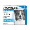 Frontline - Pipettes Antiparasitaire Pour Chien De 10 à 20Kg - 4x1,34ml -Magasin De Fournitures Pour Chiens De Compagnie 69095